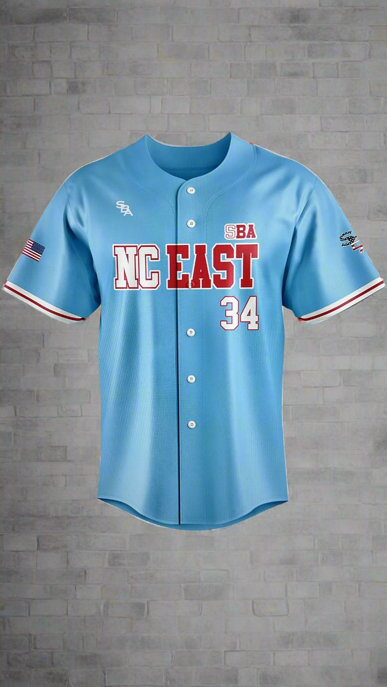 SBA NC East Blue Jersey